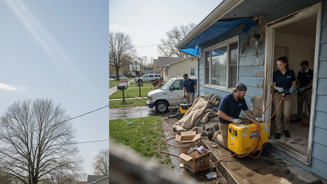 Basement Flood Cleanup in Upton, WY near me